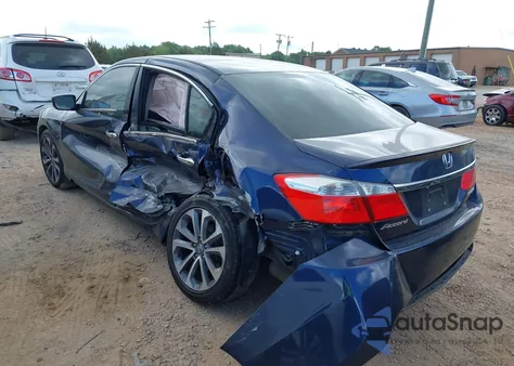 2015 Honda Accord Sport from USA, damaged, VIN 1HGCR2F50FA252353